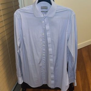 Shirt light blue with texture